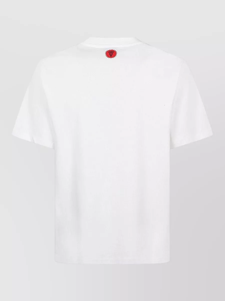 Icecream Running Dog Cotton Short-Sleeve T-Shirt