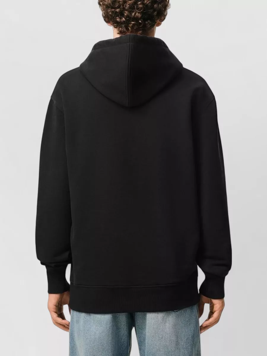 Ami Paris Cotton Logo Hoodie