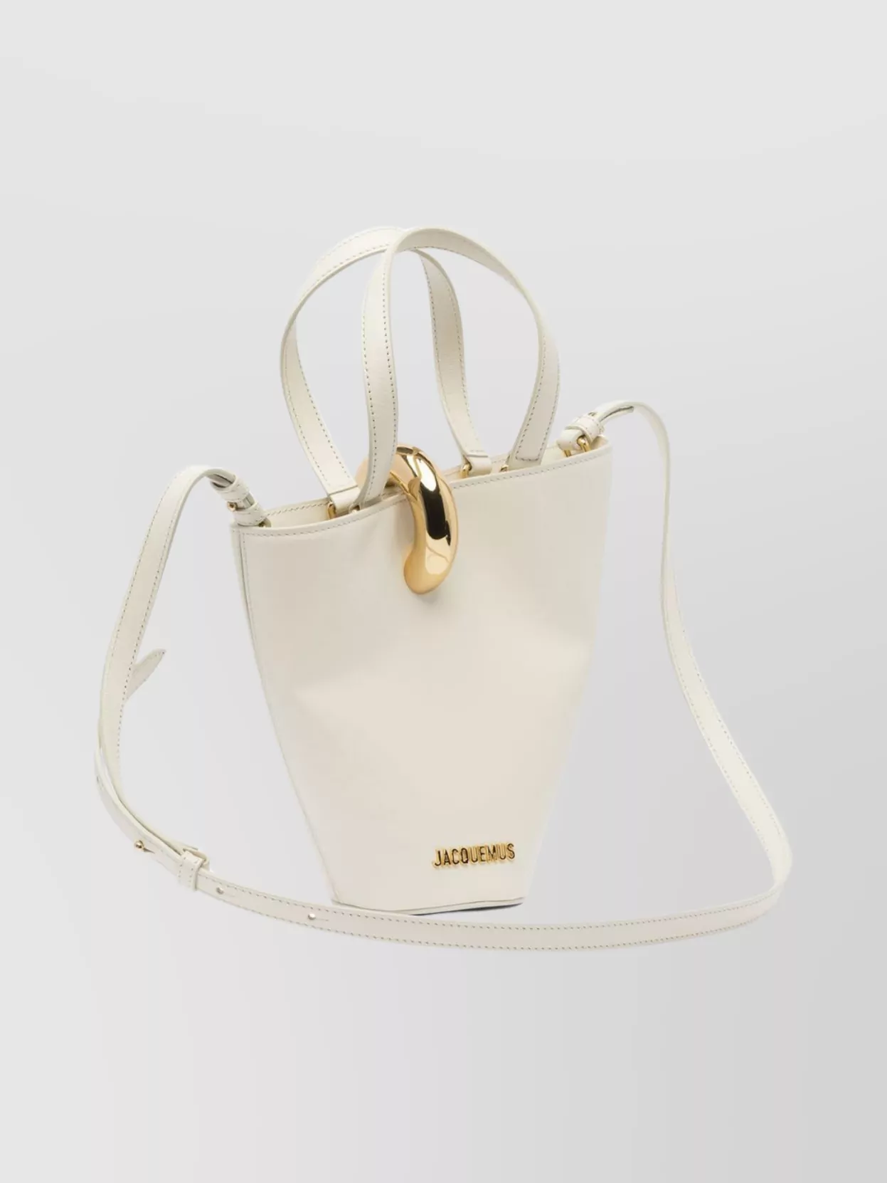 Jacquemus Structured Shoulder Bag Detachable Strap