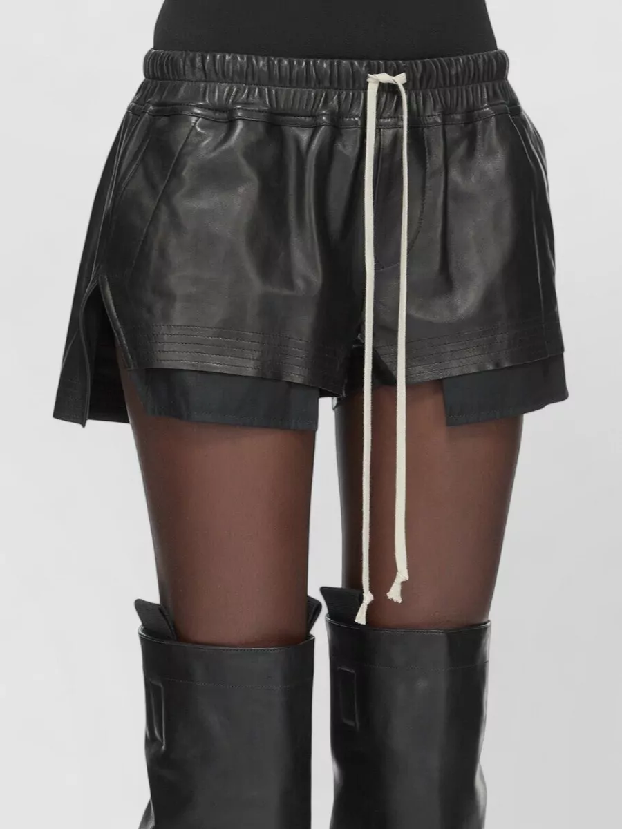 Rick Owens Virgin Wool Shorts