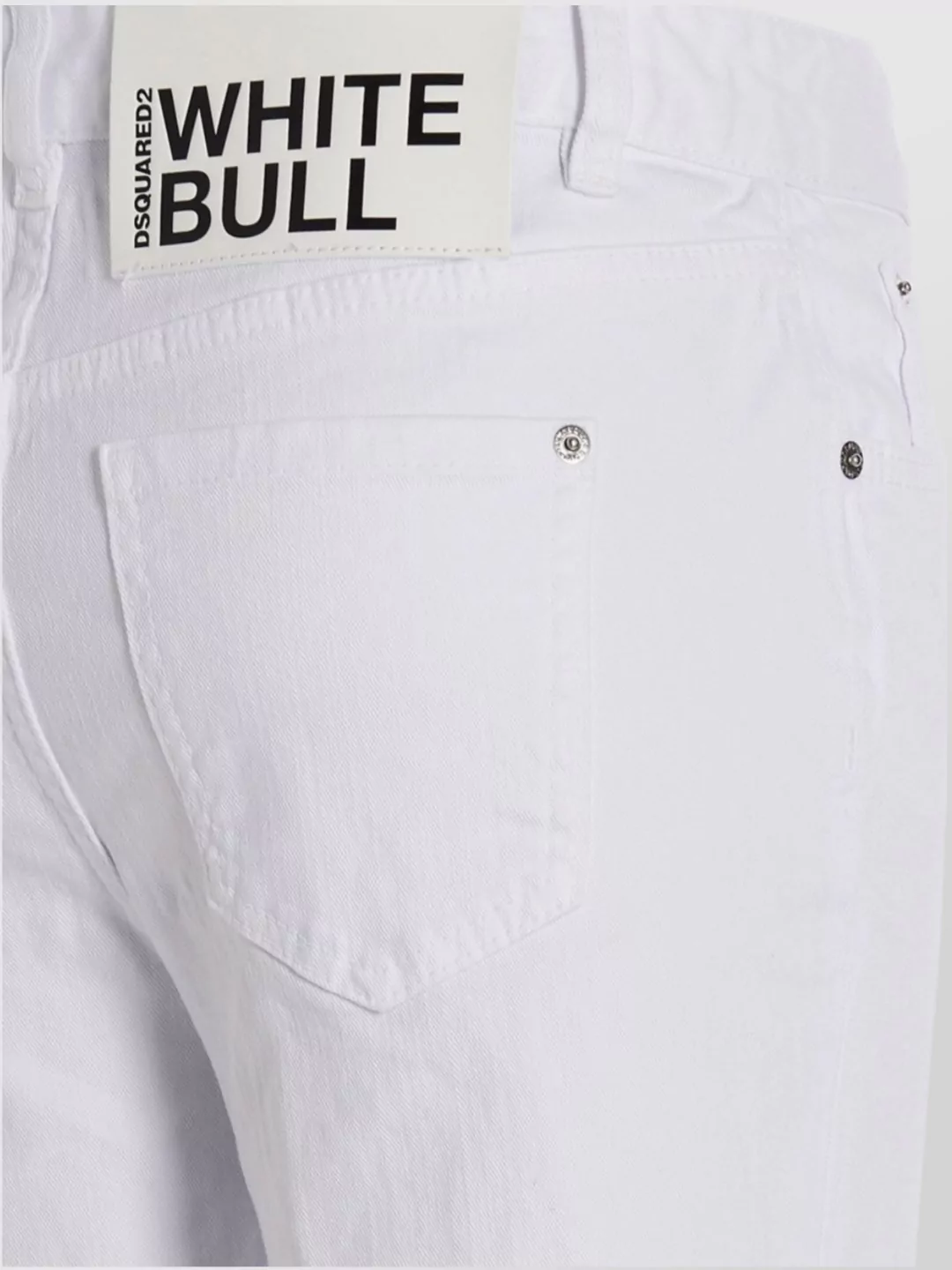 Dsquared2 'wide Leg Cropped' Jeans
