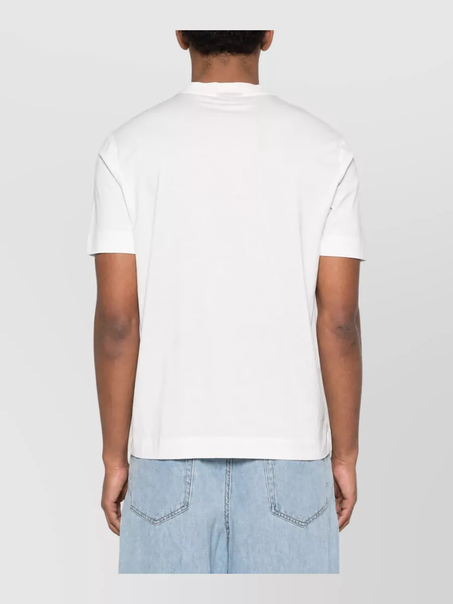 Emporio Armani Lyocell Cotton T-Shirt