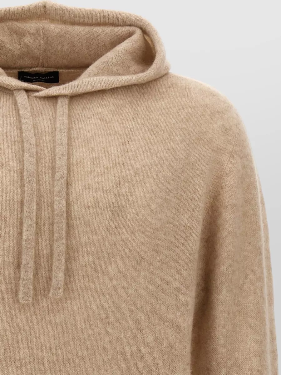Roberto Collina Cashmere Silk Hooded Sweater