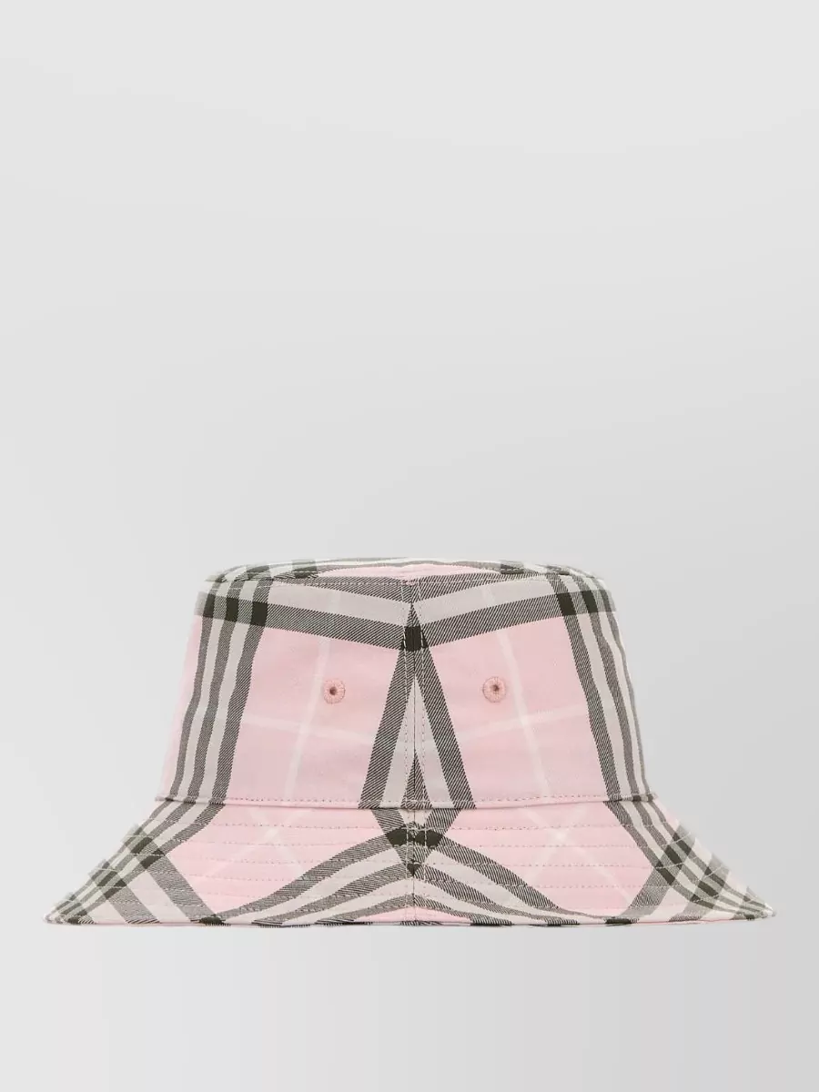 Burberry Embroidered Canvas Bucket Hat