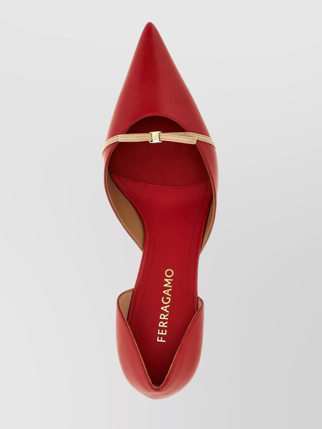 Ferragamo Chic Bow Kitten Heel Pumps