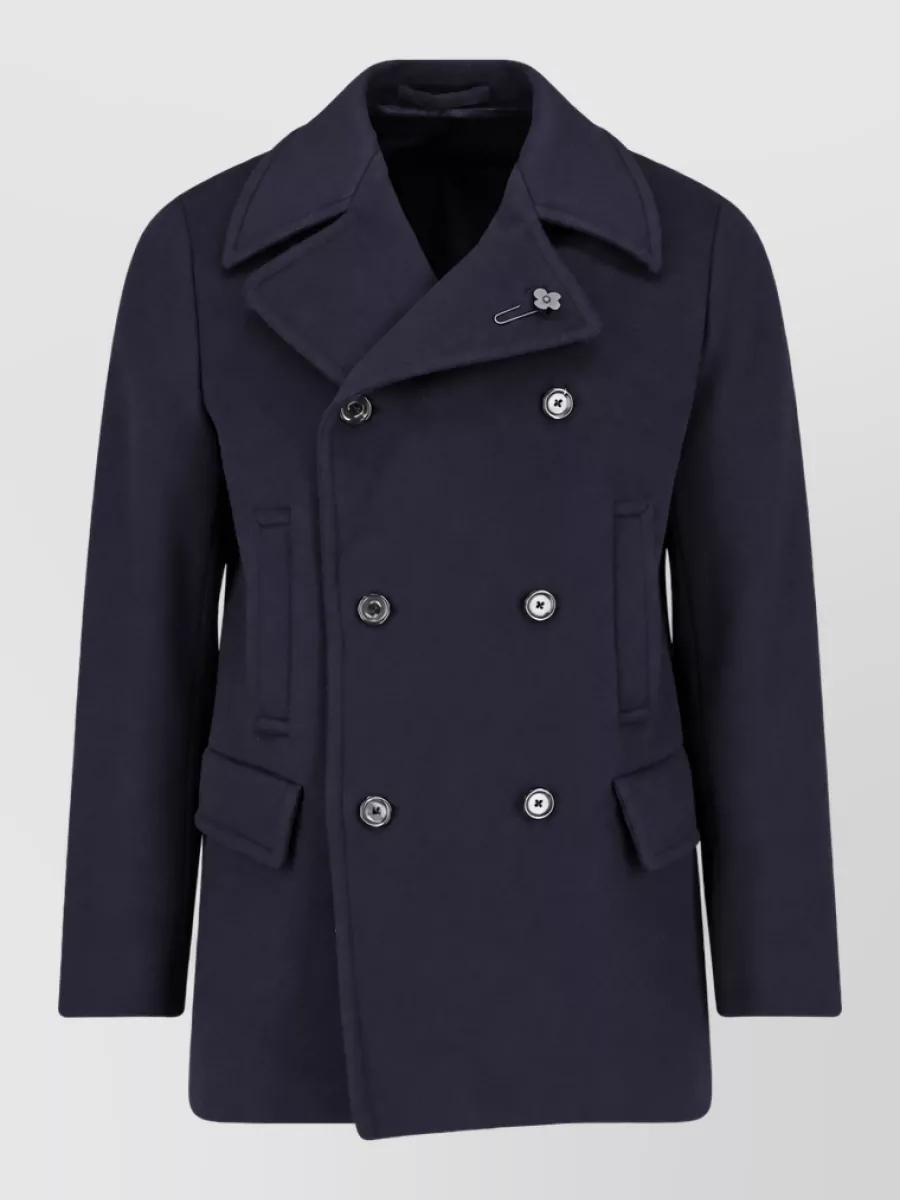 Lardini Virgin wool double breasted coat