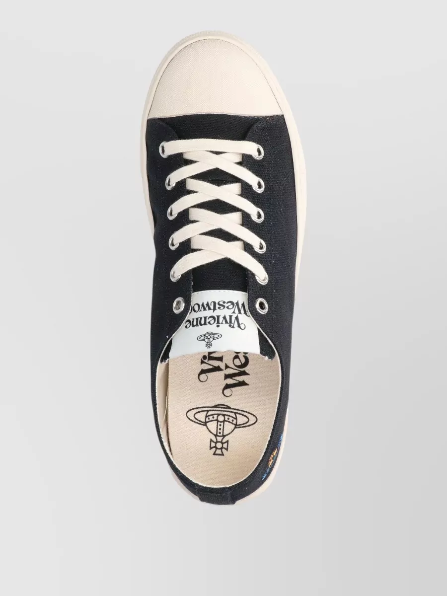 Vivienne Westwood Canvas Low Top Sneakers