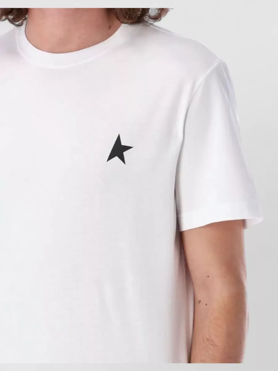 Golden Goose Star Print Regular T-Shirt Short Sleeves