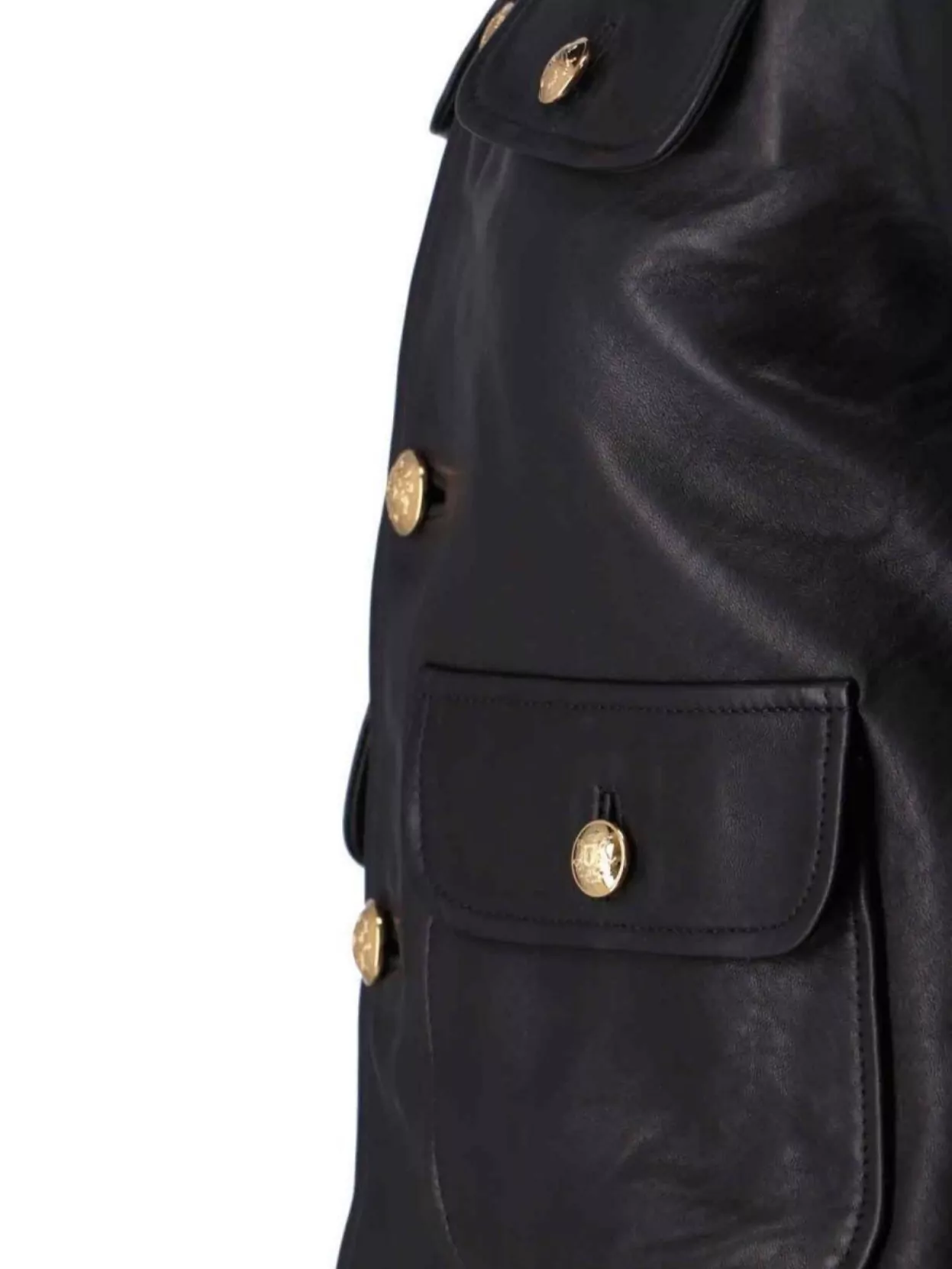 Nili Lotan Long Sleeve Jacket With Front Pockets And Buttons