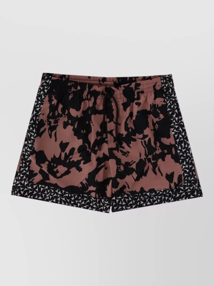 Dries Van Noten Floral print swim shorts