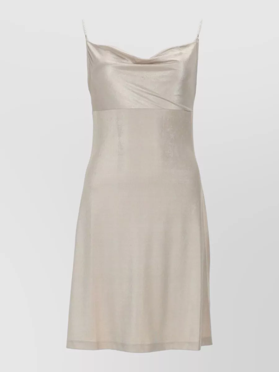 Versace Jeans Couture satin midi dress
