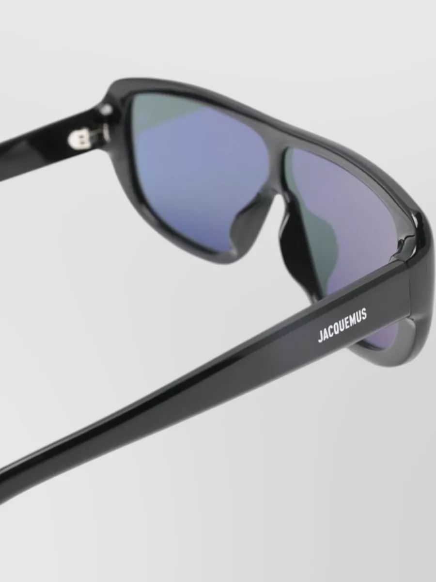 Jacquemus Sunglasses Thick Frame Tinted Lenses Style