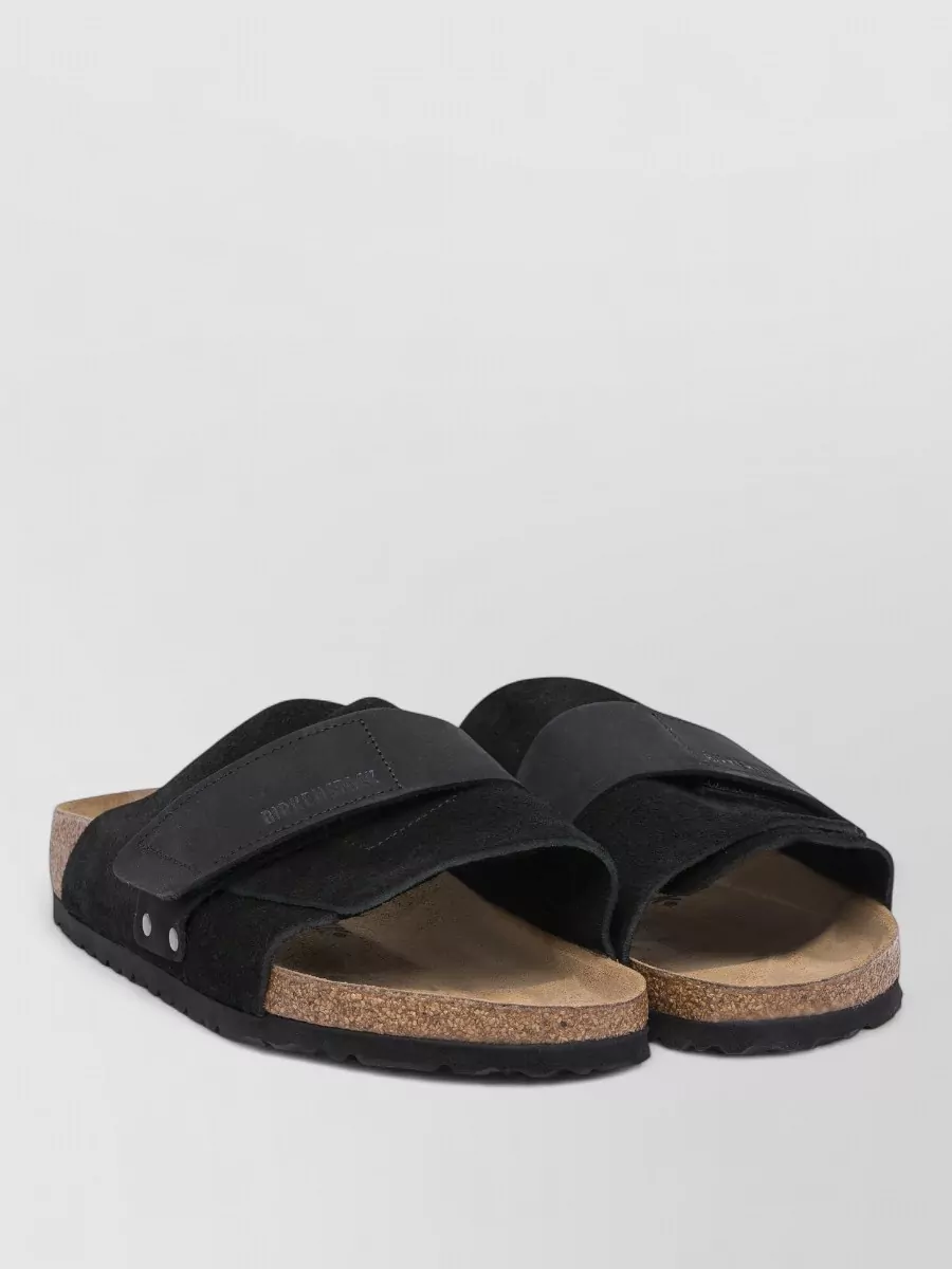 Birkenstock Suede Leather Kyoto Slides