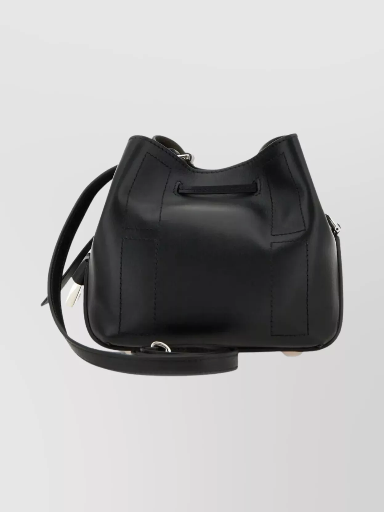 Hogan Cross-body Satchel Adjustable Strap In Black