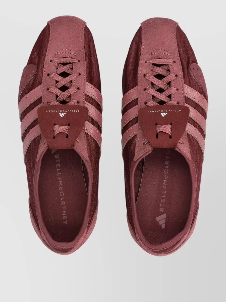 Adidas By Stella Mccartney Leather Lace-Up Sneakers