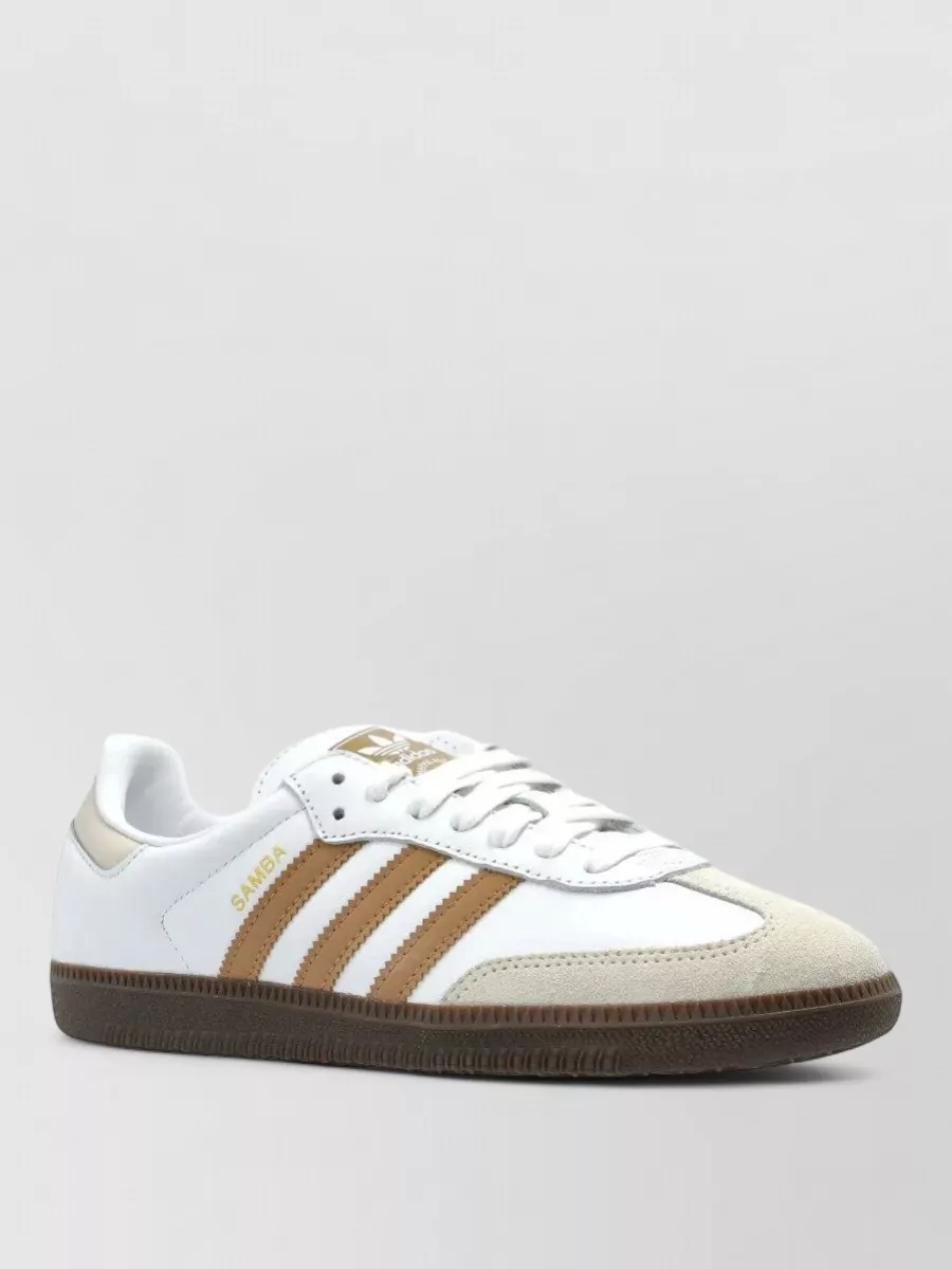 Adidas leather low-top sneakers