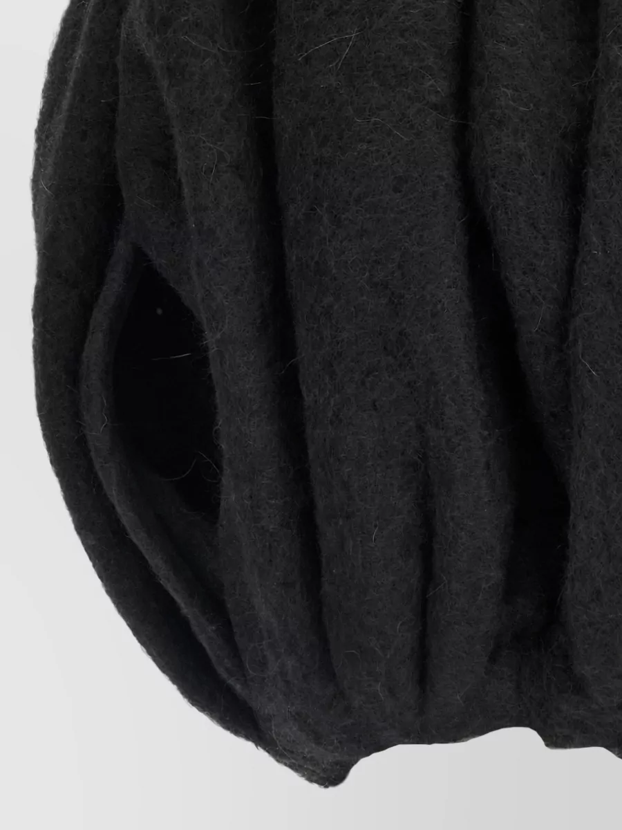 Rick Owens Wool Cropped Cape