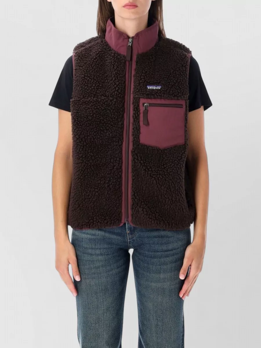 Patagonia fleece relaxed-fit vest
