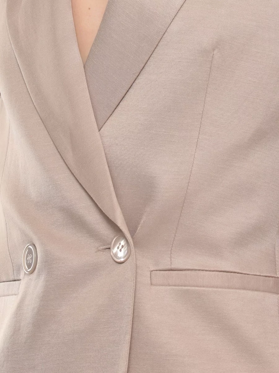 Peserico Double-Breasted Blazer