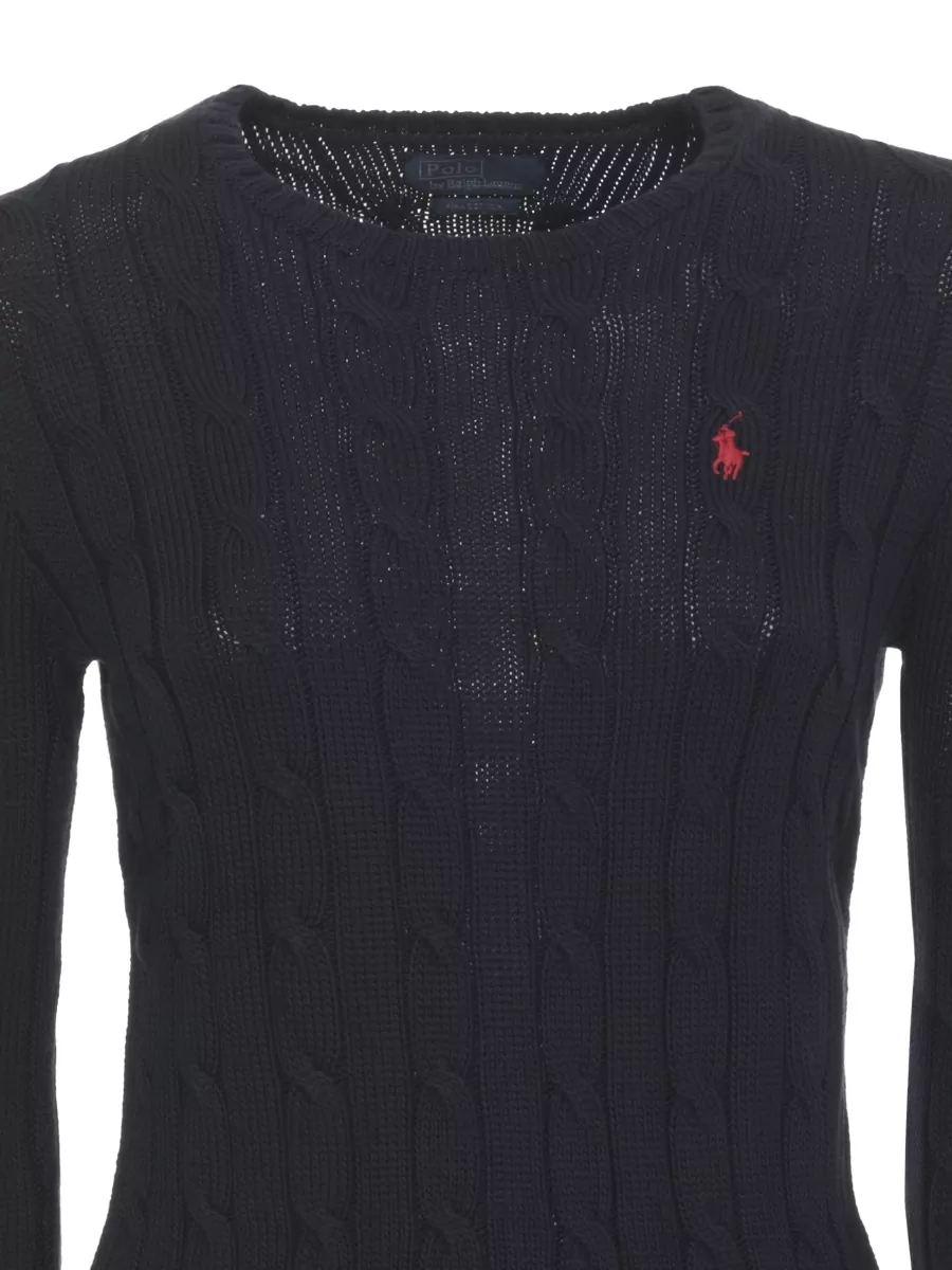 Ralph Lauren Cable-Knit Cotton Crewneck Jumper