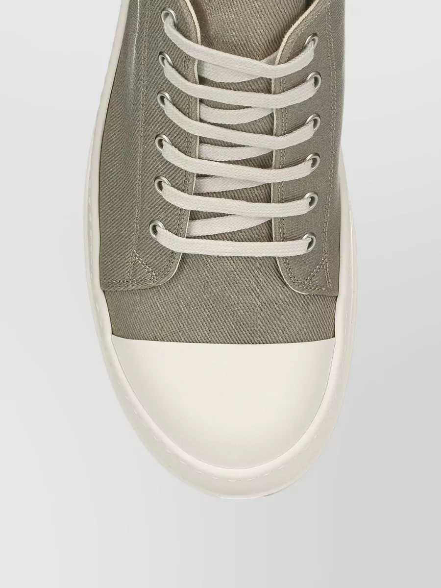 Rick Owens Drkshdw Low Top Lace-Up Sneakers