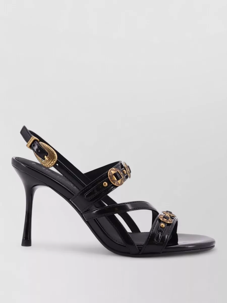 Pinko Flat Sandals Open Toe Strappy Slingback Strap