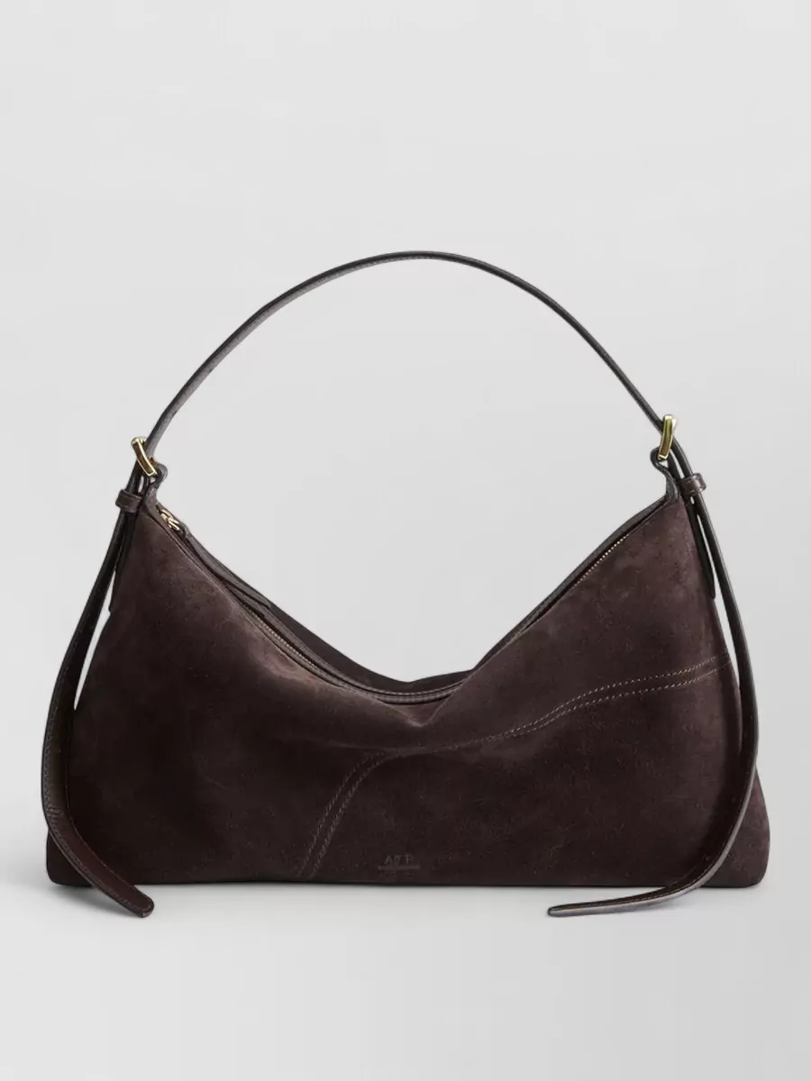 Atp Atelier Suede Shoulder Bag