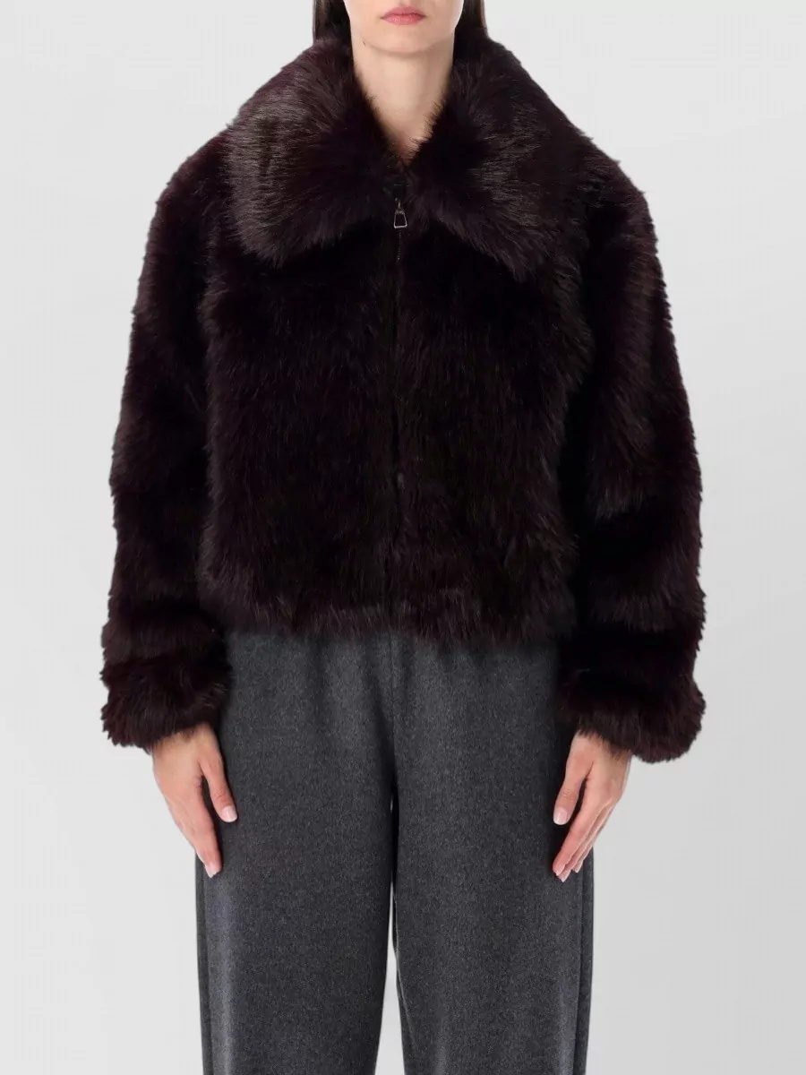 The Frankie Shop faux fur jacket