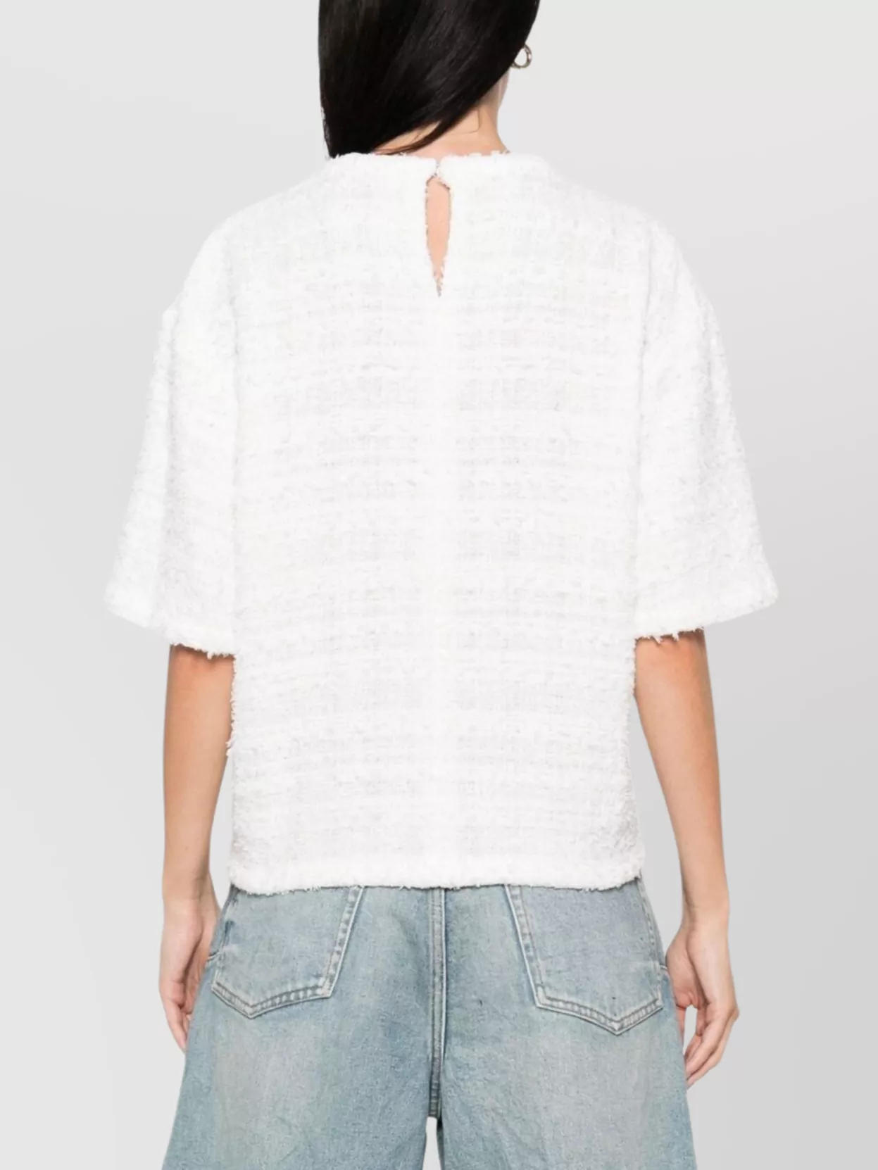 Iro Boxy Silhouette Short Sleeves Top