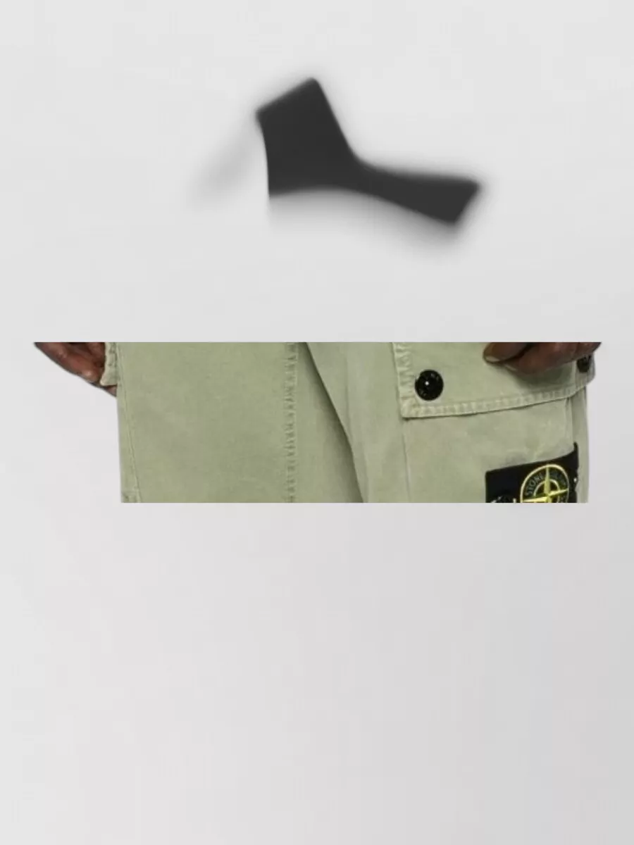 Stone Island High Neck Long Sleeve Cardigan Knitwear