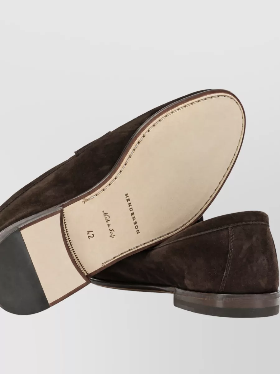 Henderson Baracco Leather Loafers