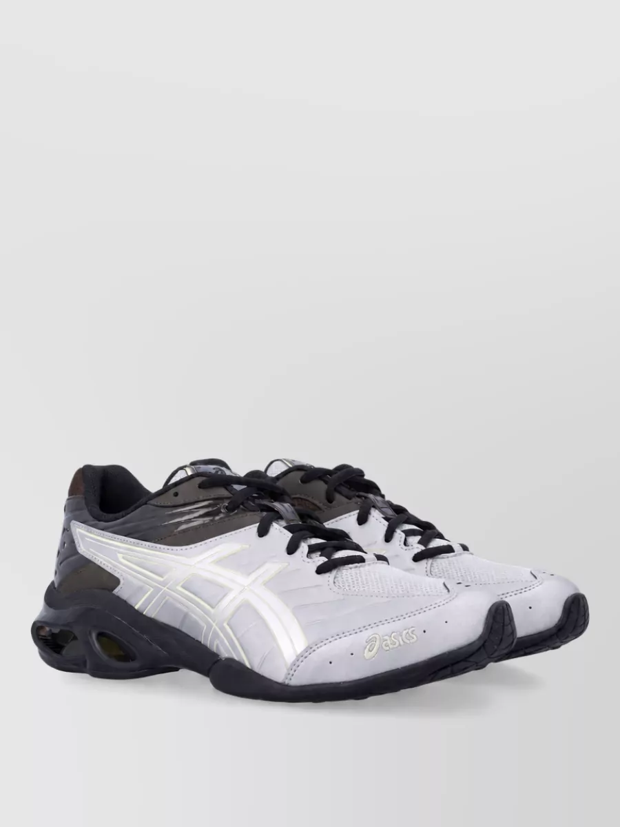 Asics synthetic lace-up sneakers