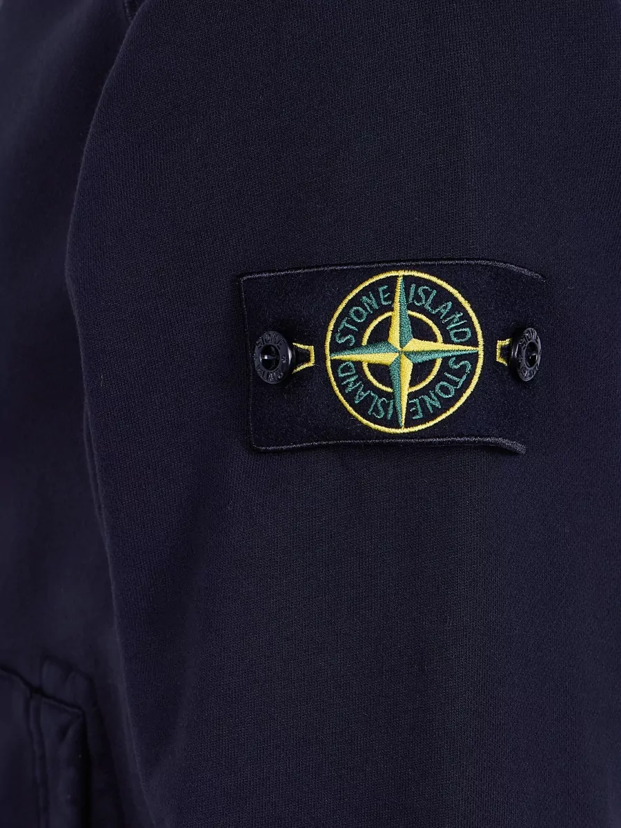 Stone Island Cotton Zip Up Lightweight Jacket