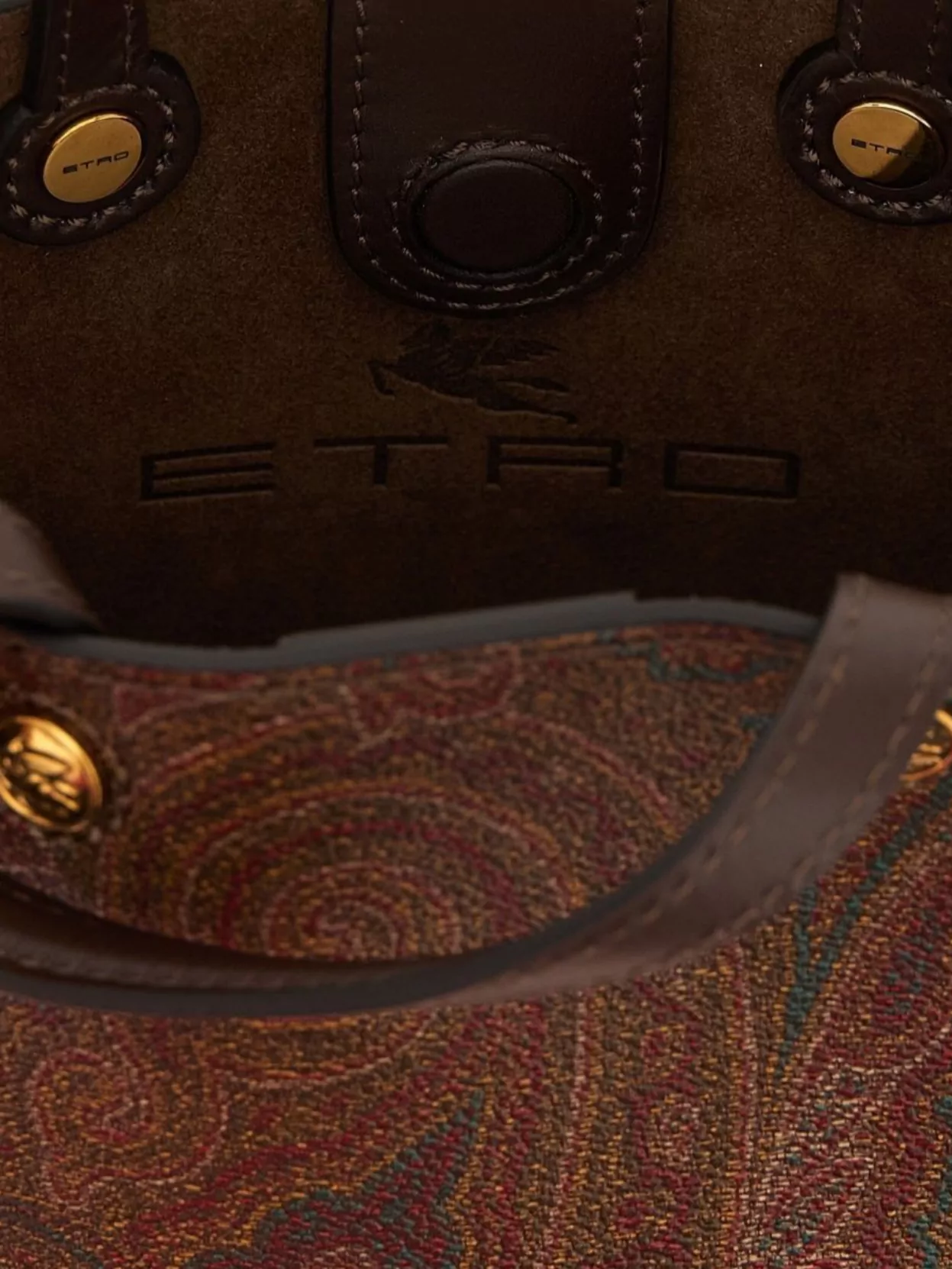 Etro Mini Shopping Bag Detachable Strap