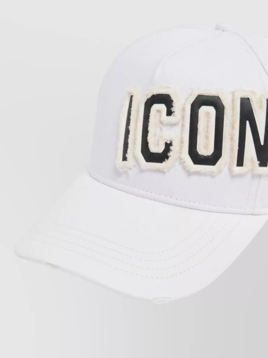 Dsquared2 Logo Appliqué Baseball Cap