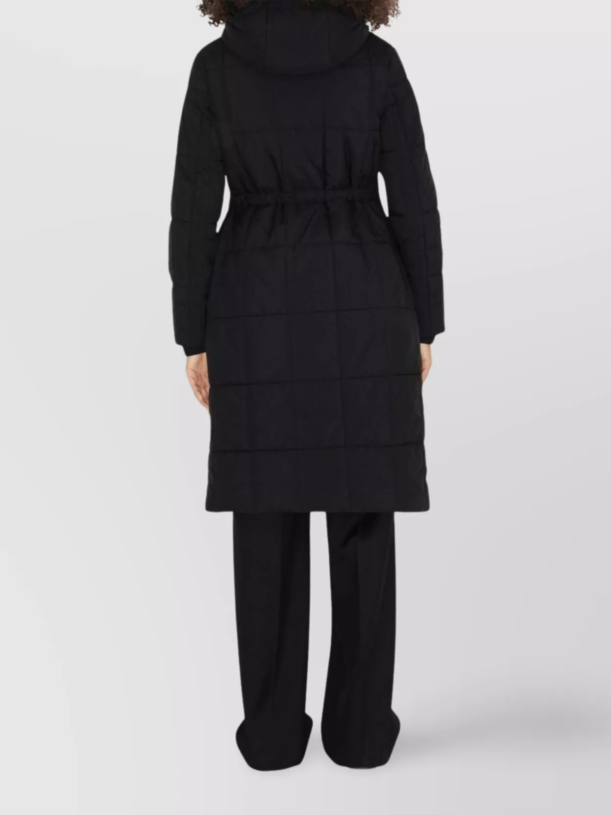 Burberry Quilted Hooded Coat