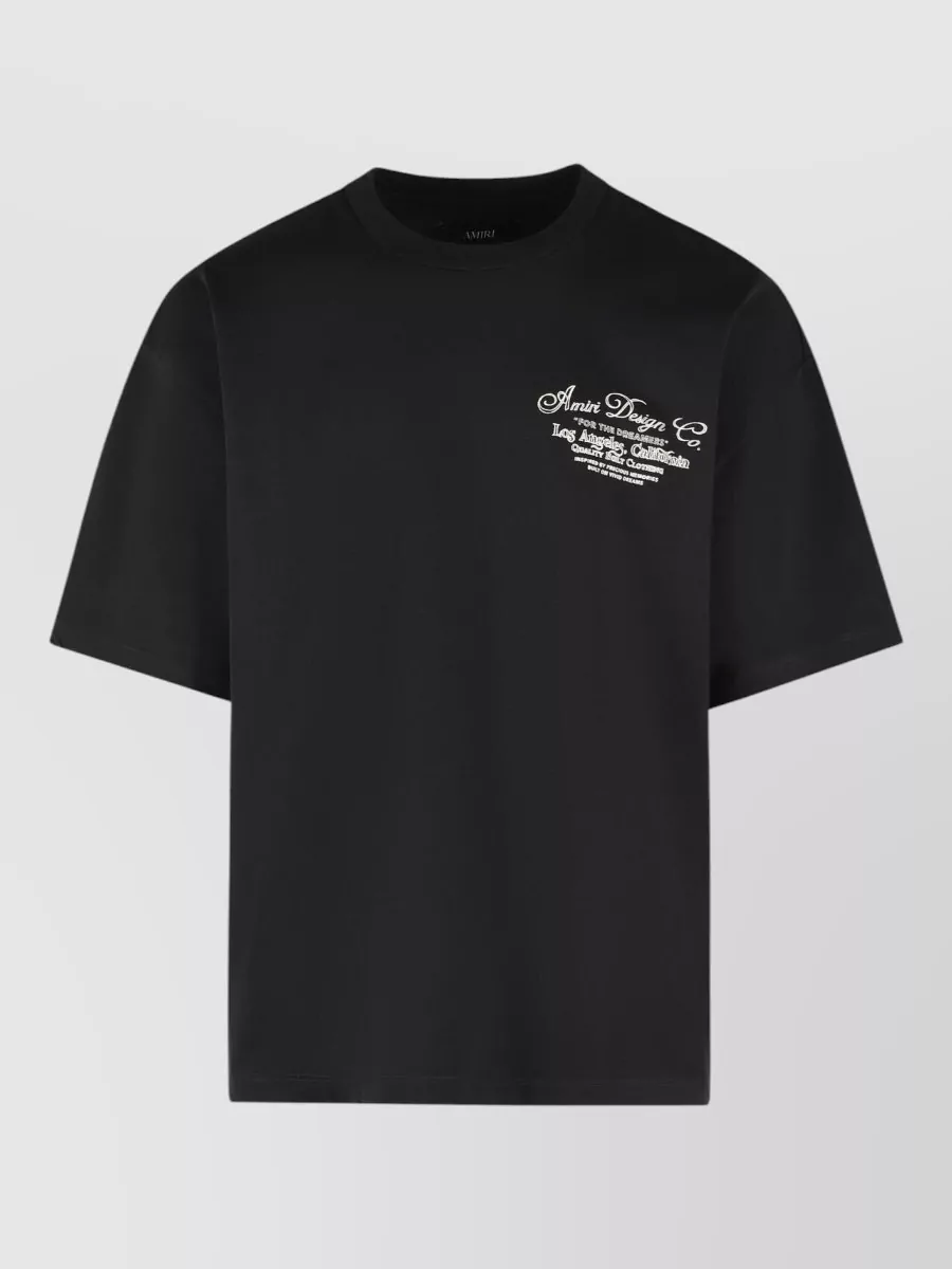 Amiri Cotton oversized crew-neck t-shirt