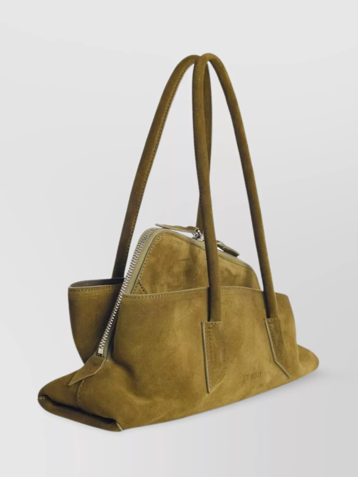 The Attico Small Leather Shoulder Bag
