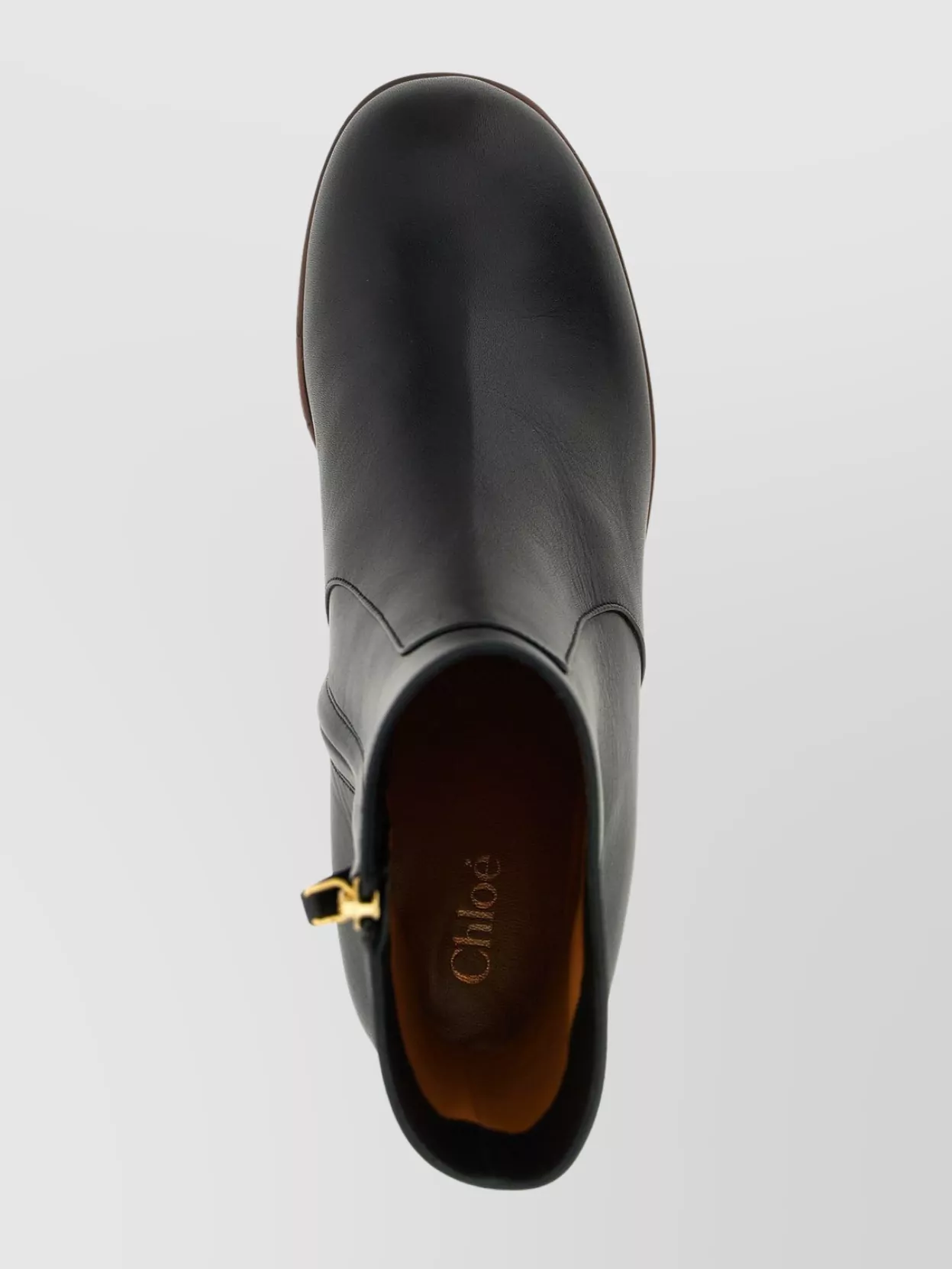 Chloé Graphic Print Ankle Boots With Platform Sole