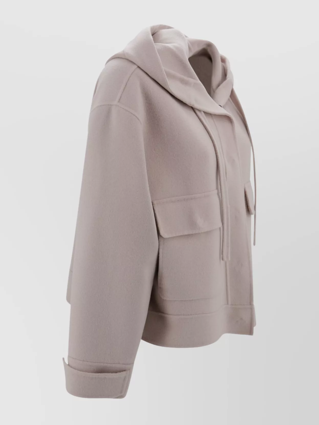 Weekend Max Mara Blazer Hooded Front Pockets