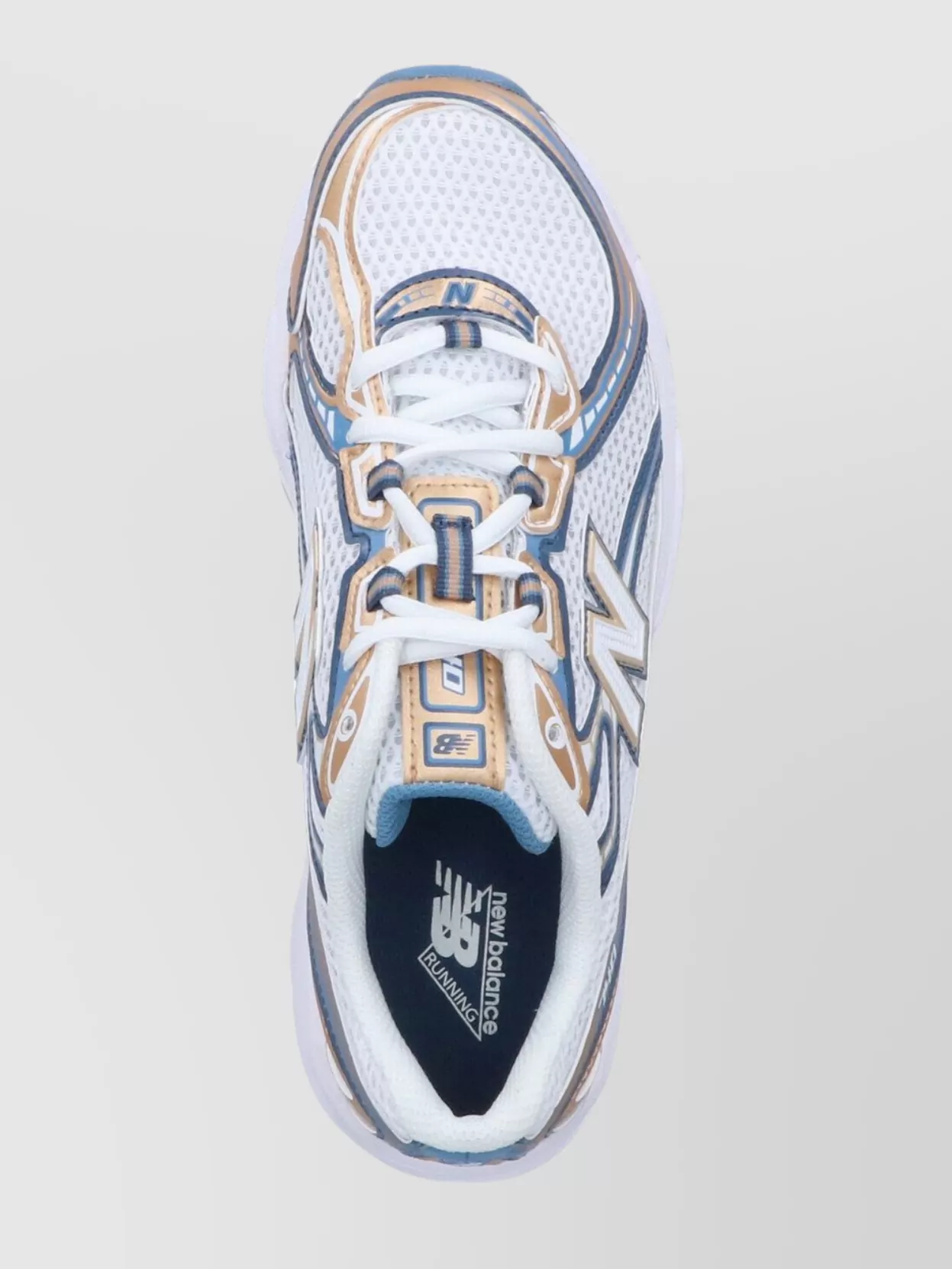 New Balance Low Top Sneakers With Contrast Accents And Mesh Upper