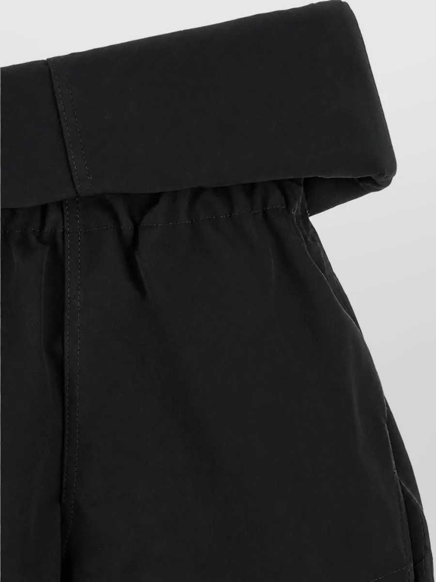 Rick Owens High-Rise Mid-Length Shorts