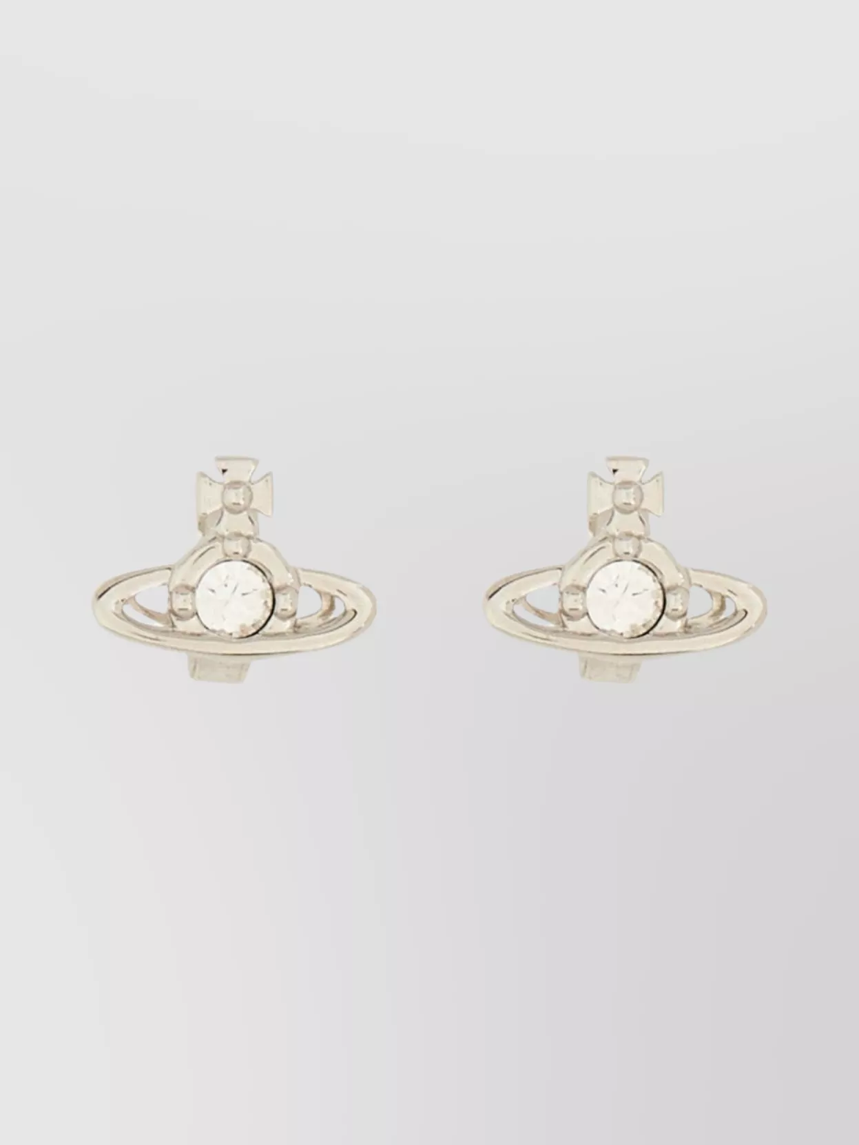 Vivienne Westwood Crystal orb stud earrings