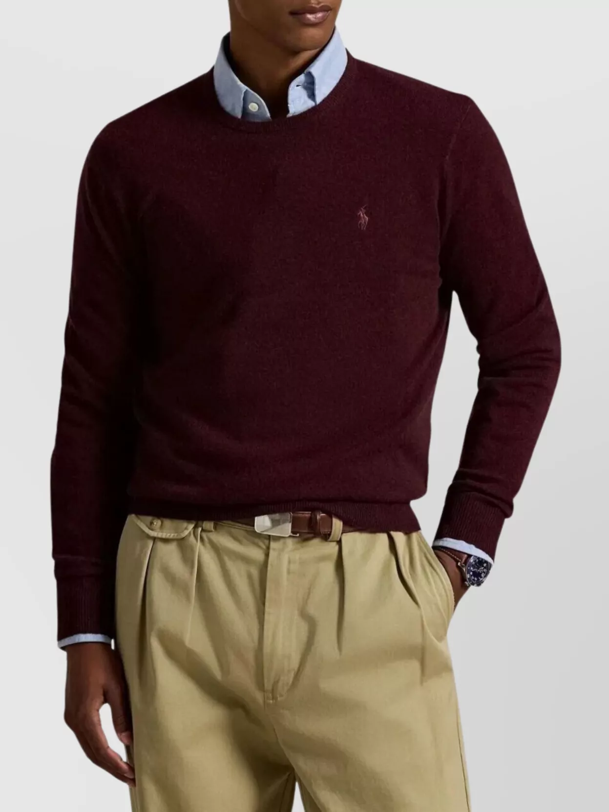 Polo Ralph Lauren Crew Neck Long Sleeve Knit Pullover