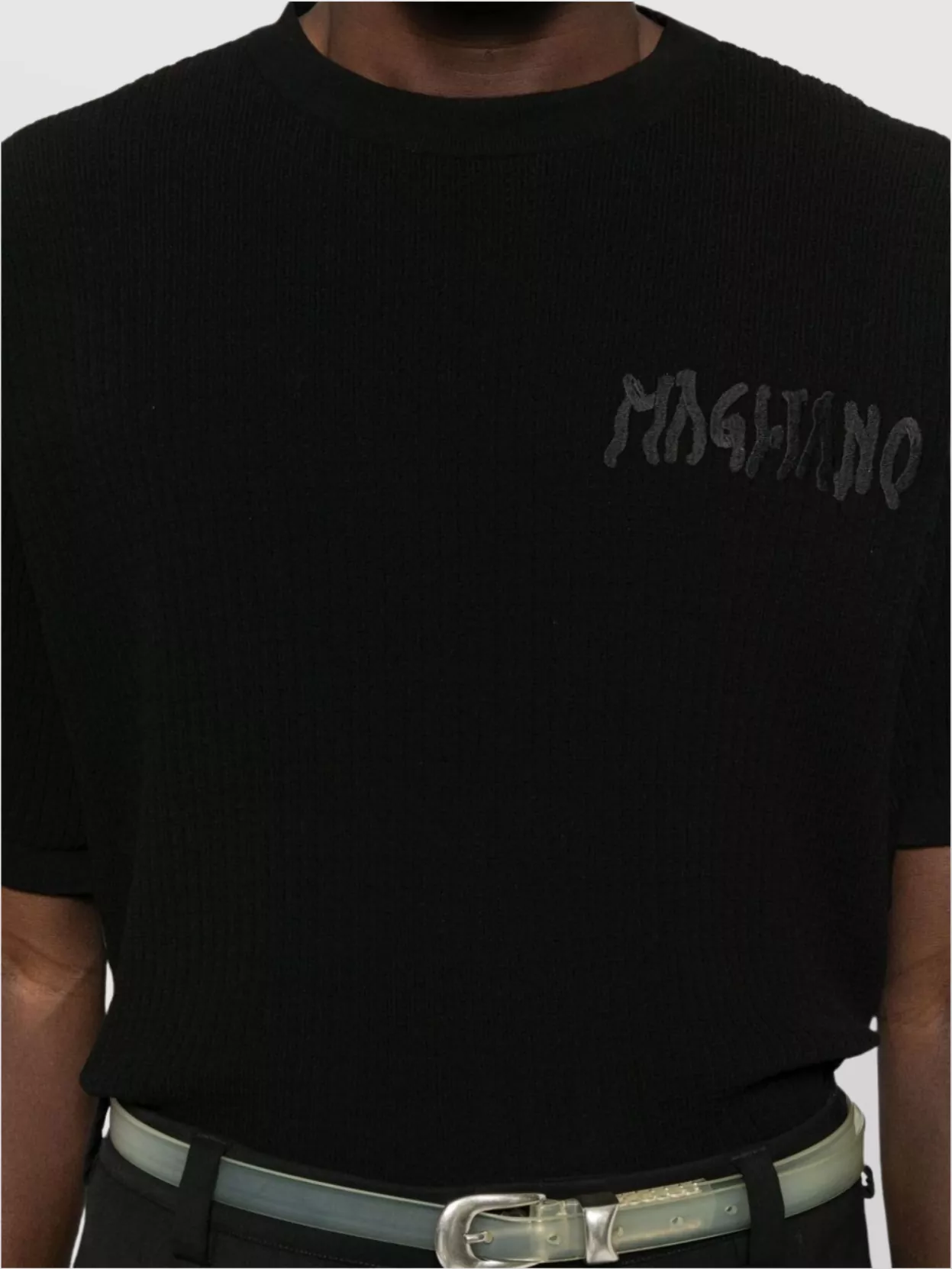 Magliano Ribbed Crew Neck T-Shirt