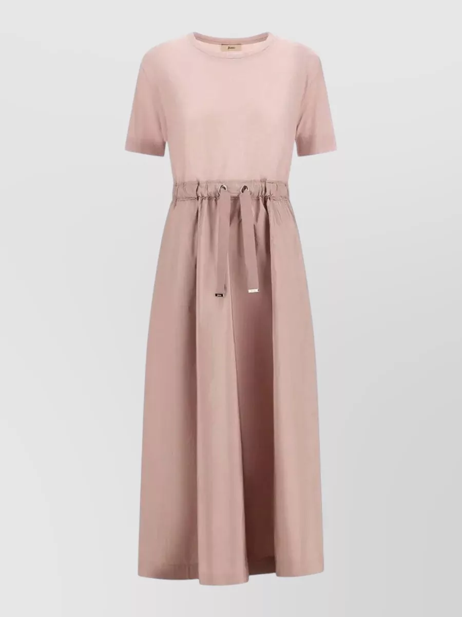 Herno paneled midi dress