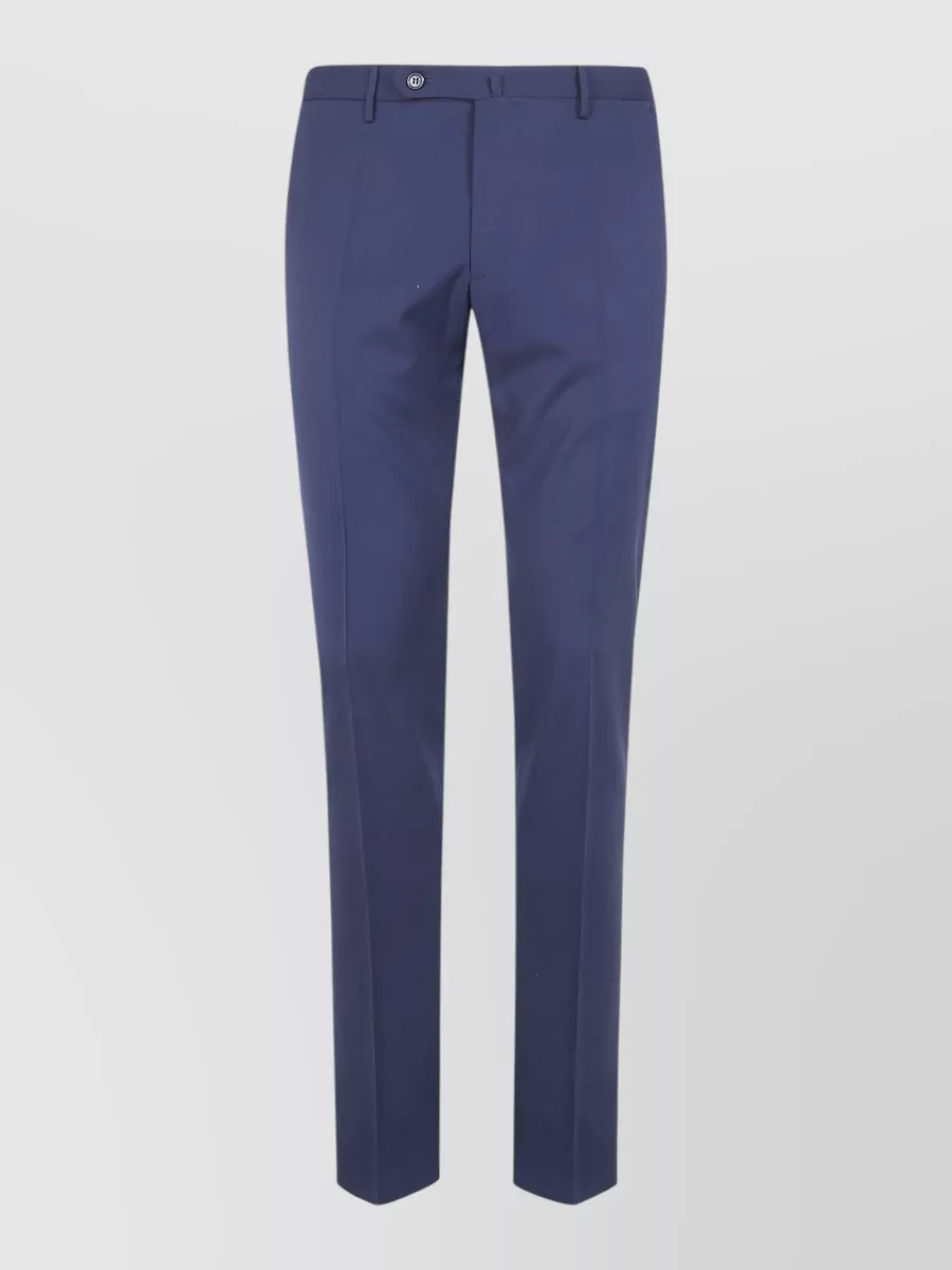 Incotex Virgin Wool Regular-Fit Straight-Leg Trousers