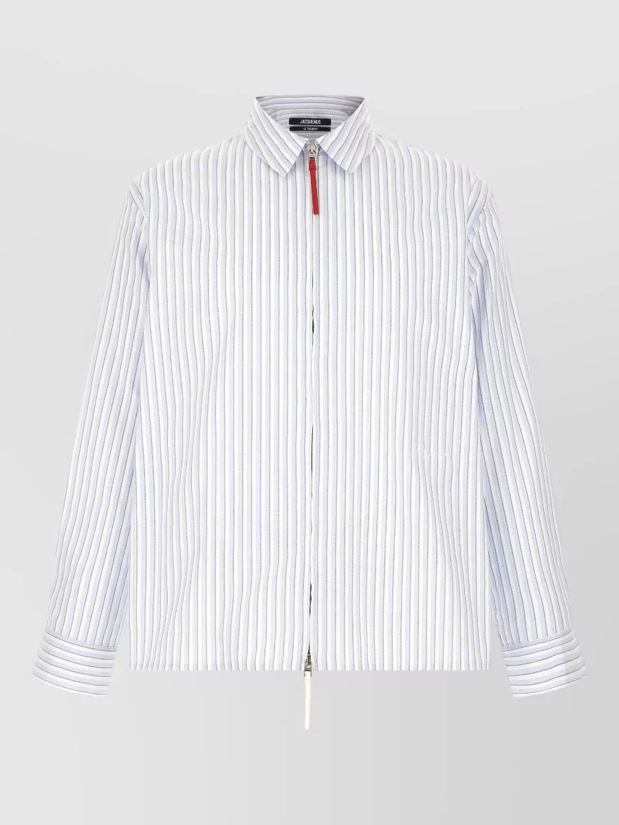 Jacquemus Striped Cotton Shirt