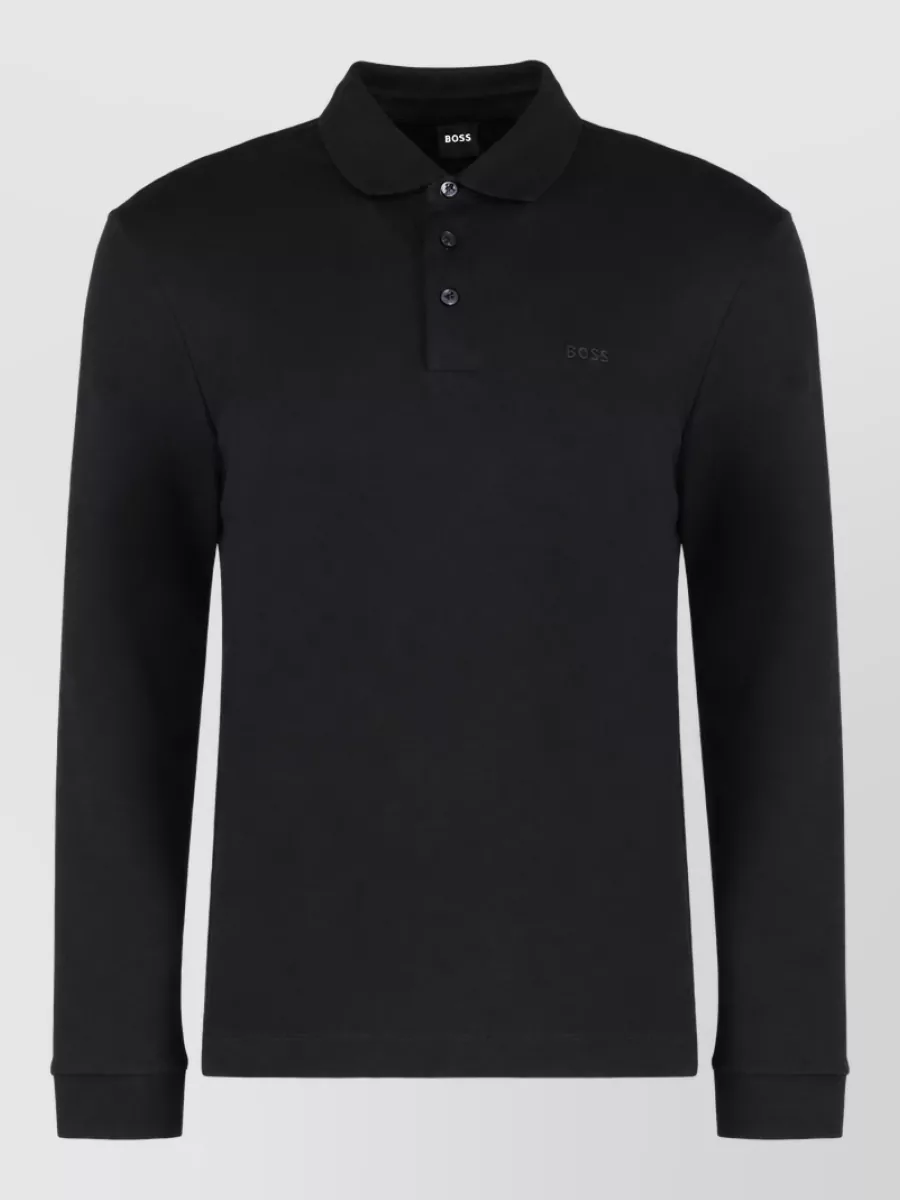Boss Regular-Fit Cotton Polo Shirt