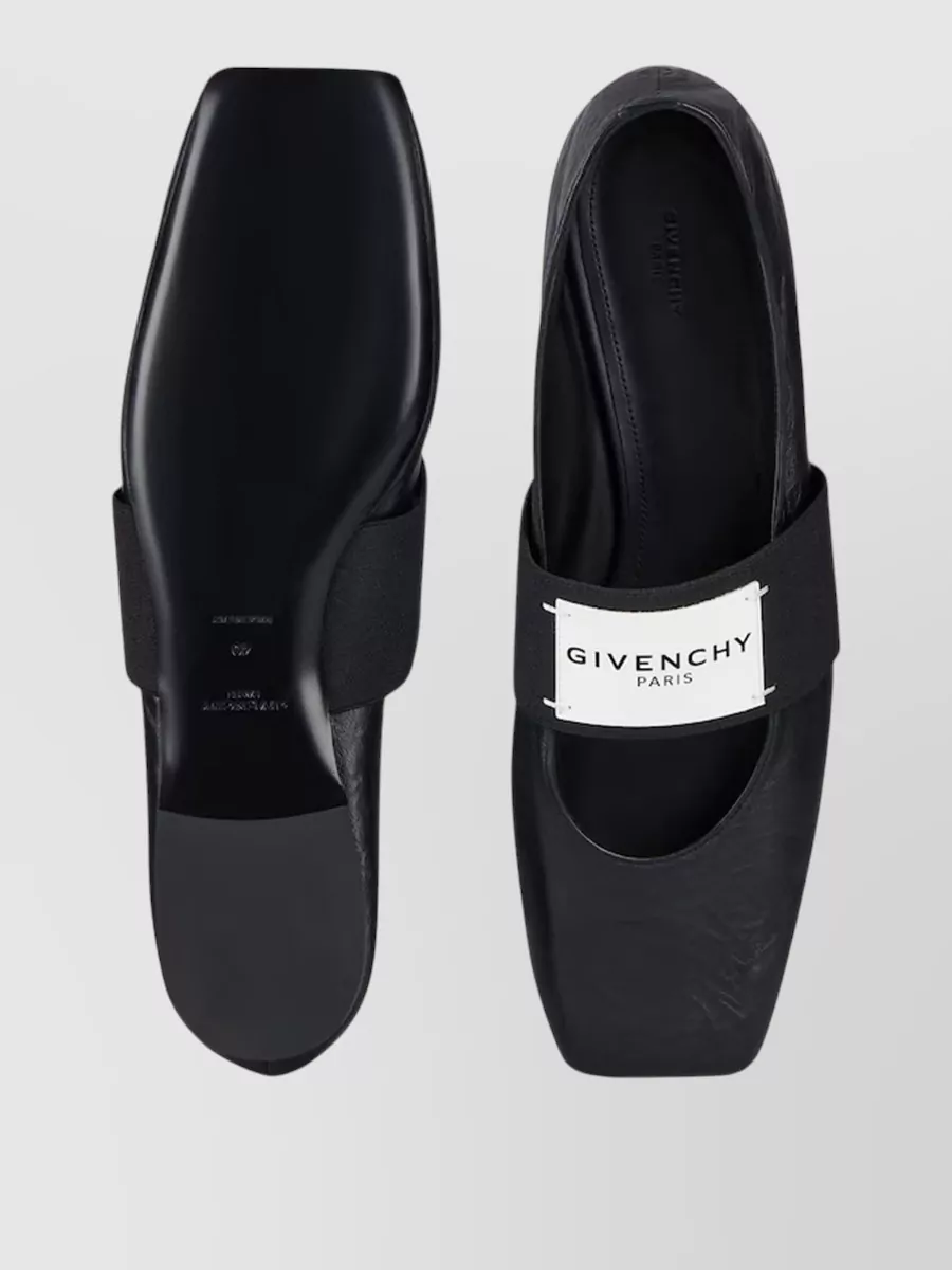 Givenchy Ballerina Shoes Flat Sole Square Toe